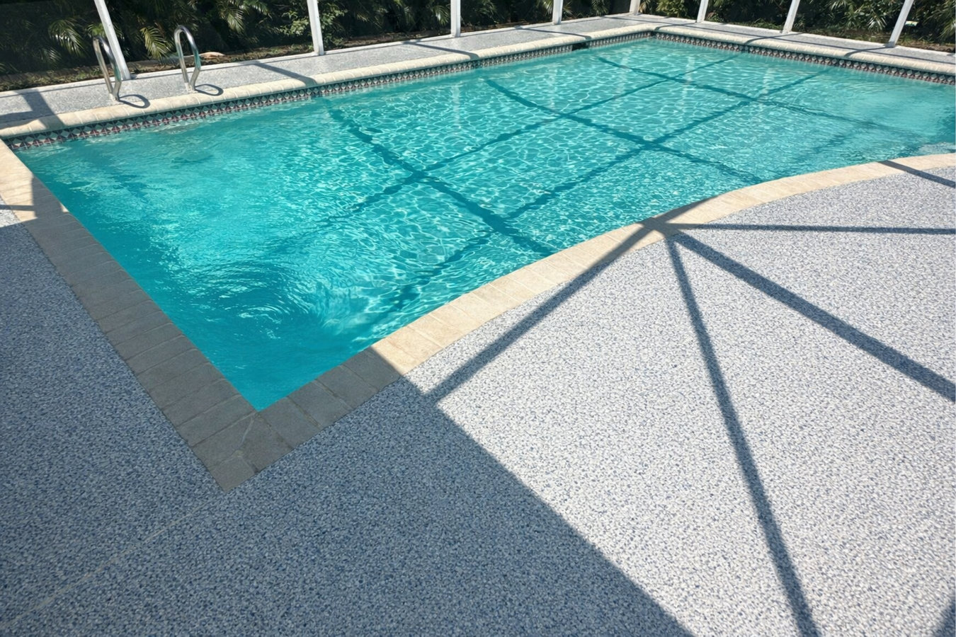 Concrete pool decks in Newton, MA